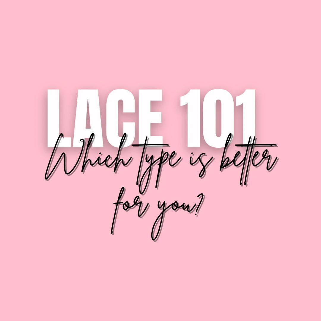 LACE 101: Transparent Lace OR HD?